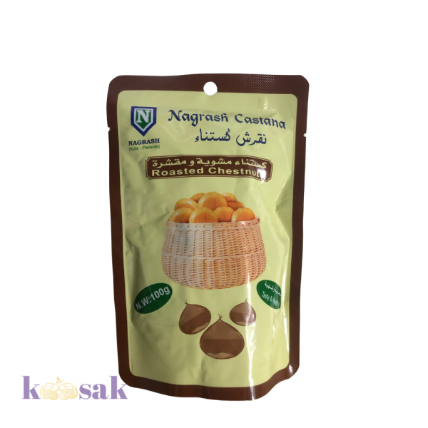 Nagrash Roasted Chestnuts – 100g