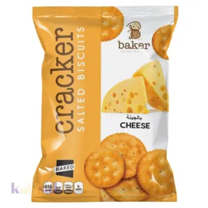Baker Cracker Salted Biscuits Cheese – 270g