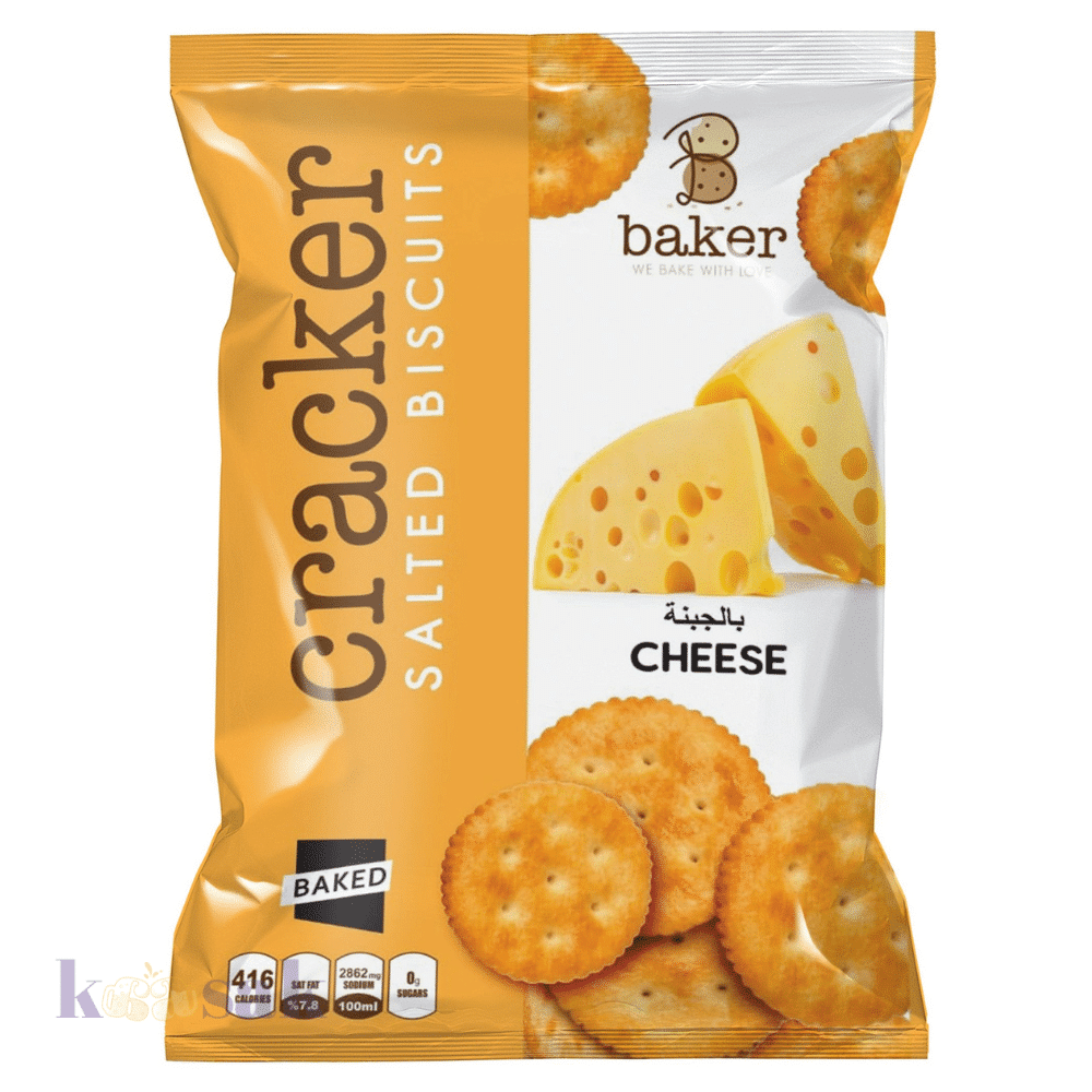 Baker Cracker Salted Biscuits Cheese - 270g