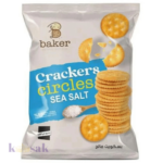 Baker Cracker Salted Biscuits Sea Salt - 270g