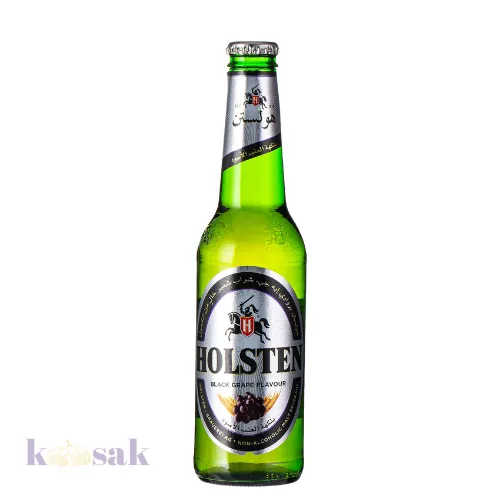 Holsten Non-Alcoholic Malt Beverage Black Grape Flavor - 330 ml