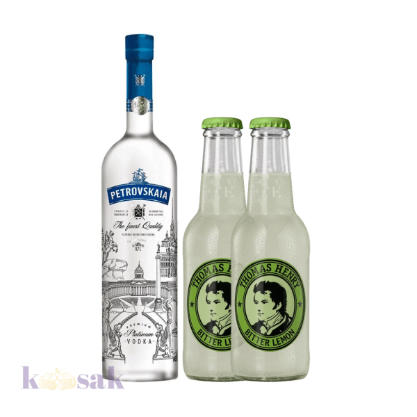 Petrovskaia Vodka 50 cl with 2 Mixers