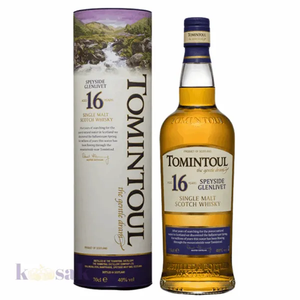 Tomintoul 16 Year Old Single Malt Whisky – 70 cl