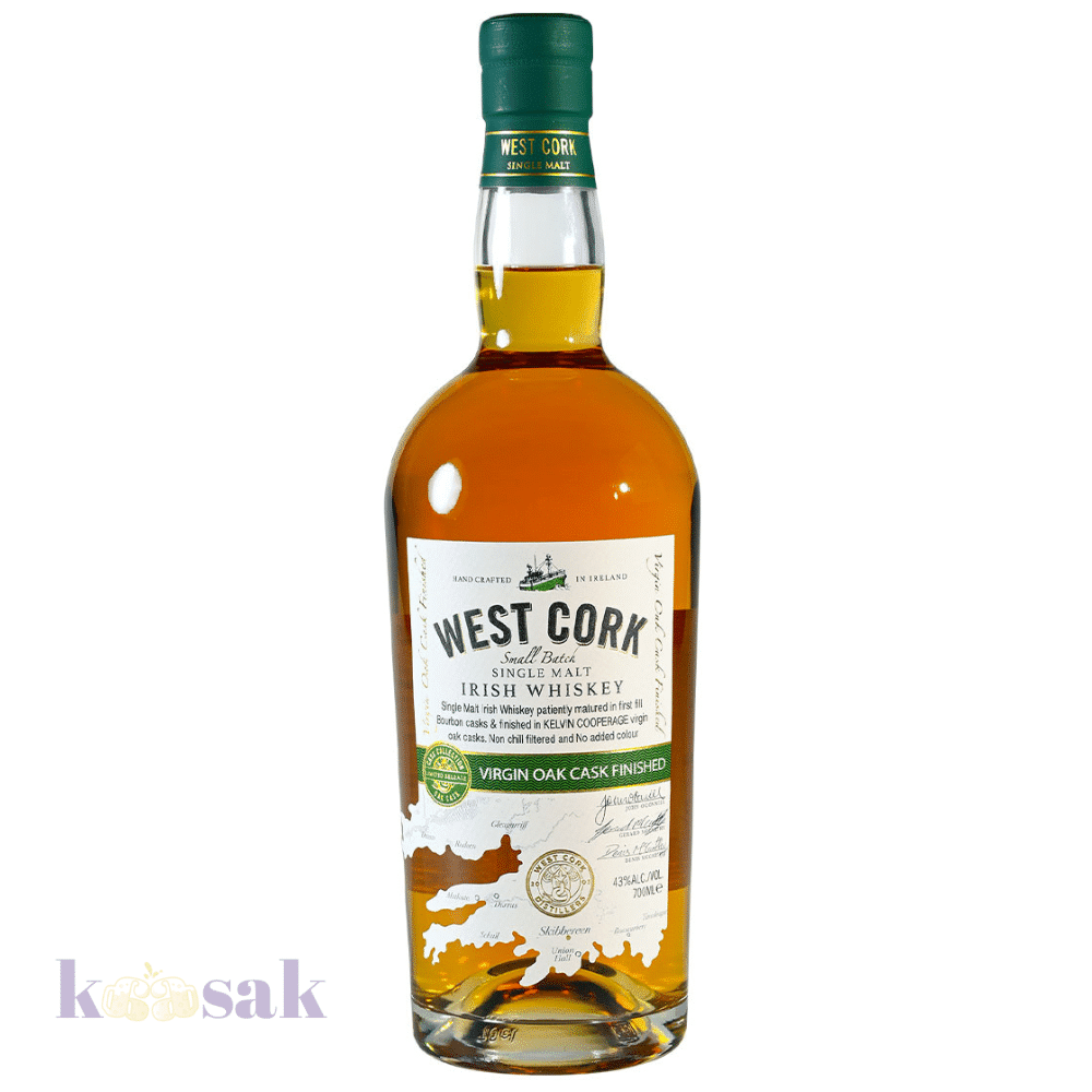 West Cork Virgin Oak Cask  - 70 cl