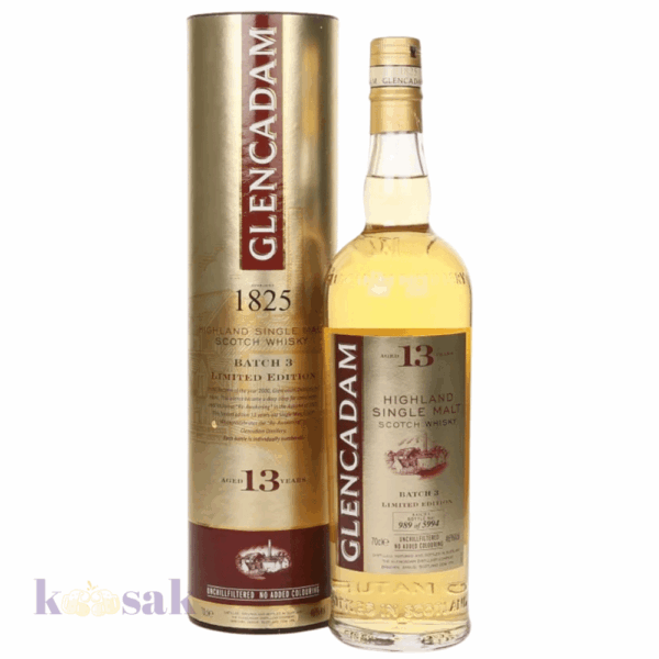 Glencadam 13 Year Old Single Malt Whisky – 70 cl
