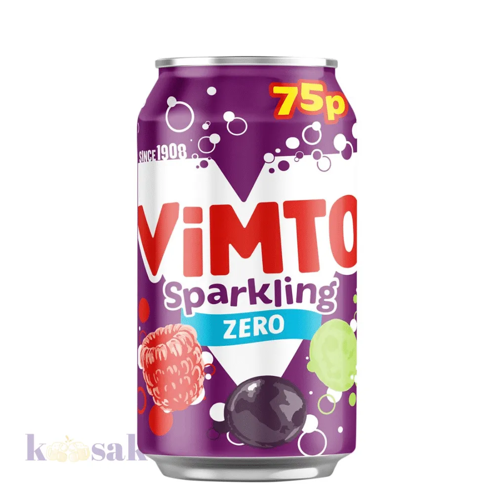 Vimto Sparkling Zero Sugar - 330 ML