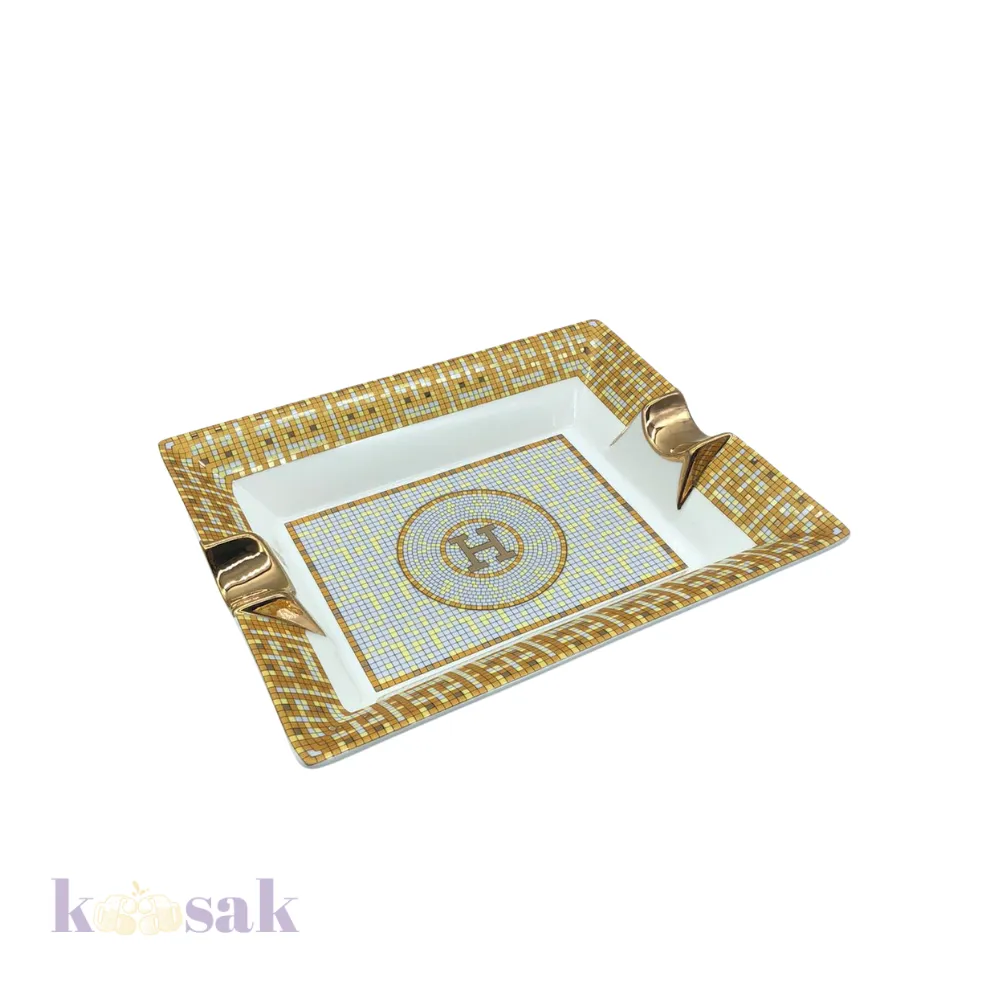 HERMES Mosaique au 24 Cigar Ashtray