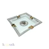 VERSACE White & Gold Cigar Ashtray
