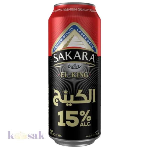 Sakara King Beer 15% Can – 50 cl